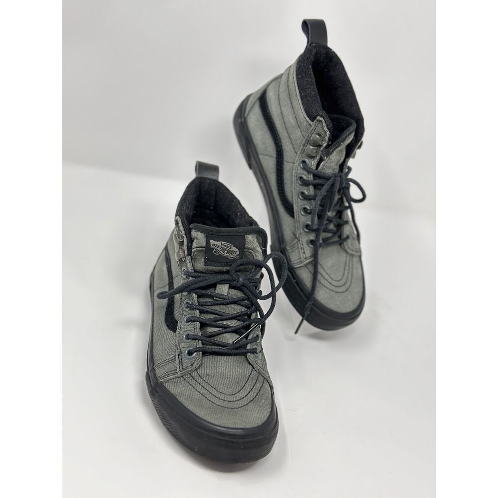 VANS SK8-HI MTE 2.0 DX Gray Corduroy Scotchgard 3M Shoes Women’s 6 Men’s 4.5 - Picture 4 of 8